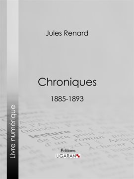 Cover image for Chroniques 1885-1893