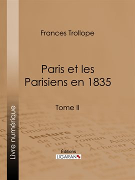 Cover image for Paris et les Parisiens en 1835
