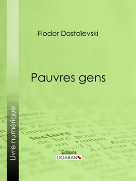 Cover image for Pauvres gens