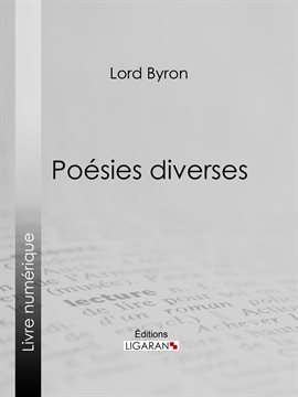 Cover image for Poésies diverses