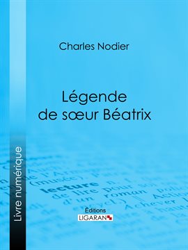 Cover image for Légende de sœur Béatrix