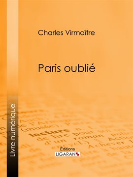 Cover image for Paris oublié