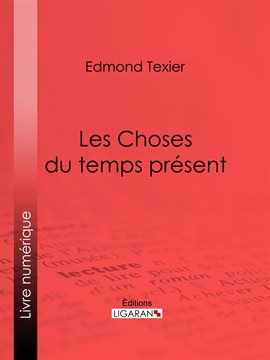 Cover image for Les Choses du temps présent