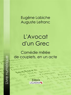 Cover image for L'Avocat d'un Grec
