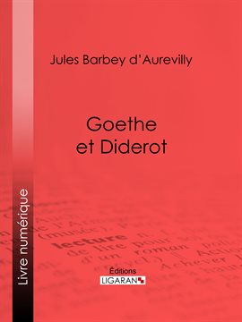 Cover image for Goethe et Diderot