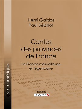 Cover image for Contes des provinces de France