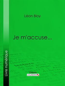Cover image for Je m'accuse...