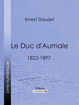 Cover image for Le Duc d'Aumale