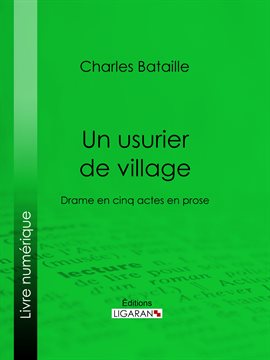 Cover image for Un usurier de village