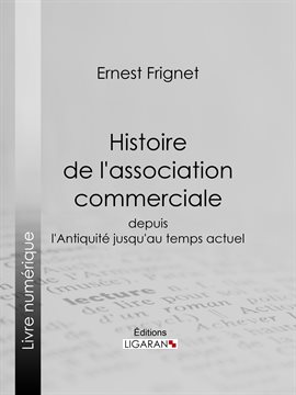 Cover image for Histoire de l'association commerciale