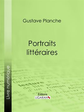 Cover image for Portraits littéraires