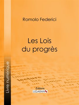Cover image for Les Lois du progrès