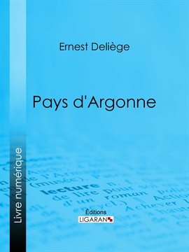 Cover image for Pays d'Argonne