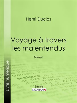 Cover image for Voyage à travers les malentendus