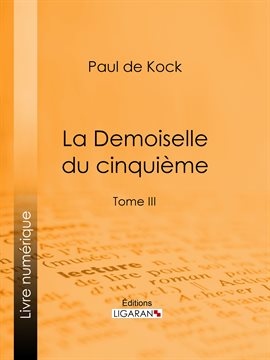 Cover image for La Demoiselle du cinquième