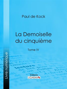 Cover image for La Demoiselle du cinquième