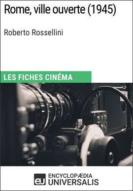 Cover image for Rome, ville ouverte de Roberto Rossellini