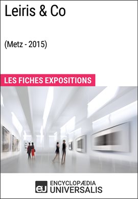 Cover image for Leiris & Co (Metz - 2015)