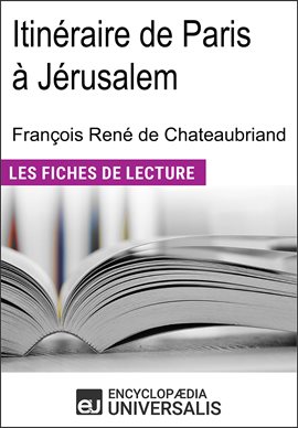 Cover image for Itinéraire de Paris à Jérusalem de François René de Chateaubriand