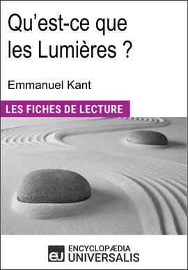 Cover image for Qu'est-ce que les Lumières ? d'Emmanuel Kant