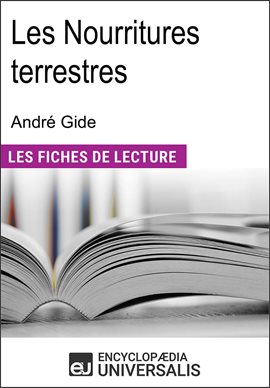 Cover image for Les Nourritures Terrestres D'andré Gide