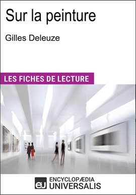 Cover image for Sur La Peinture De Gilles Deleuze