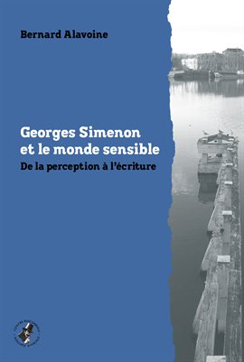 Cover image for Georges Simenon et le monde sensible