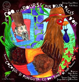 Le coq et la bourse aux 2 pièces d'or