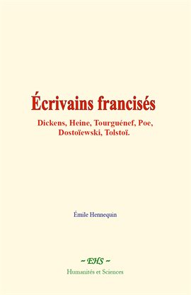 Cover image for Écrivains francisés