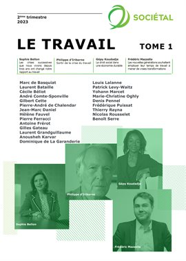 Imagen de portada para Revue Sociétal : Le travail - Tome 1