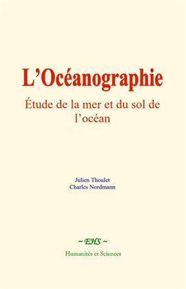 Cover image for L'océanographie