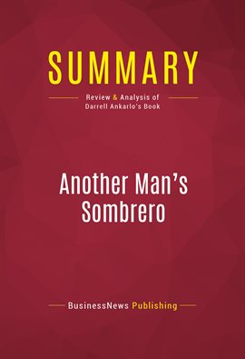 Cover image for Summary: Another Man's Sombrero