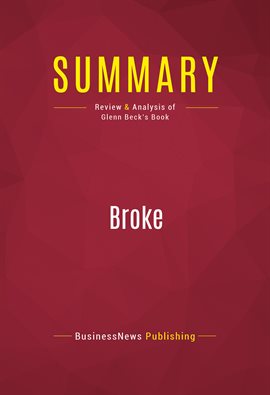 Cover image for Summary: Broke