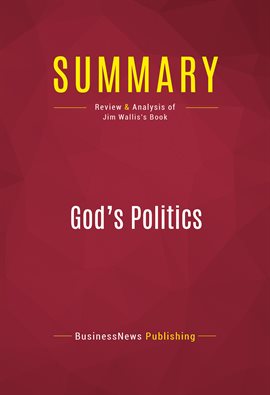 Cover image for Summary: God's Politics