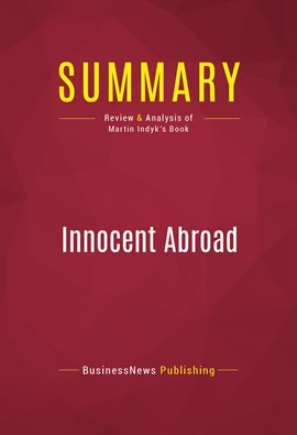 Cover image for Summary: Innocent Abroad