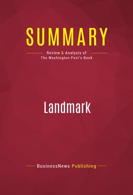 Cover image for Summary: Landmark