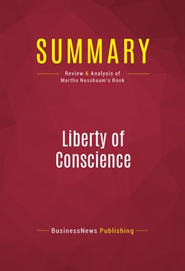 Cover image for Summary: Liberty of Conscience