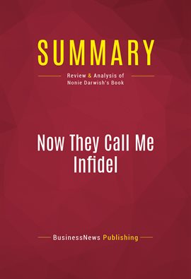 Cover image for Summary: Now They Call Me Infidel