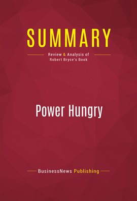Cover image for Summary: Power Hungry