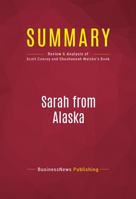 Cover image for Summary: Sarah from Alaska