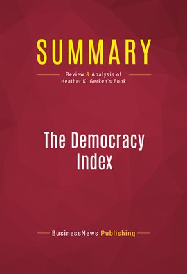 Cover image for Summary: The Democracy Index
