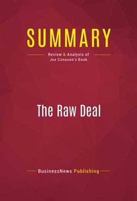 Cover image for Summary: The Raw Deal