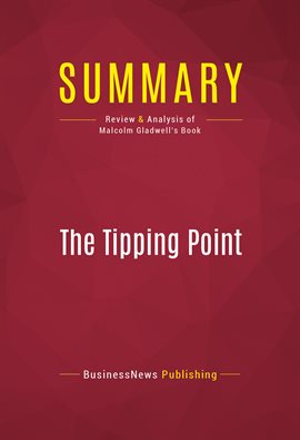 Cover image for Summary: The Tipping Point