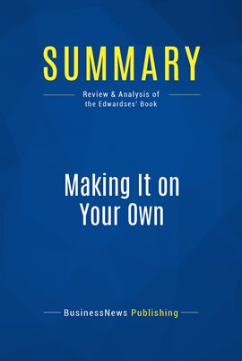 Cover image for Summary: Making It on Your Own