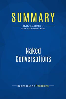 Cover image for Summary: Naked Conversations