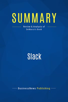 Cover image for Summary: Slack