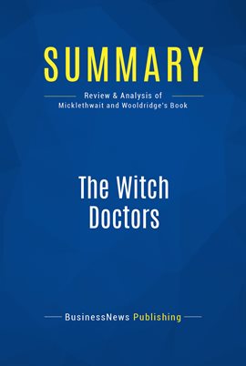 Cover image for Summary: The Witch Doctors