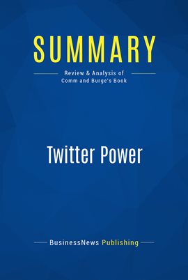 Cover image for Summary: Twitter Power