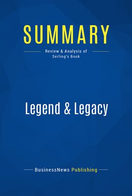 Image de couverture de Summary: Legend & Legacy