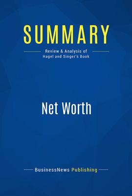 Cover image for Summary: Net Worth
